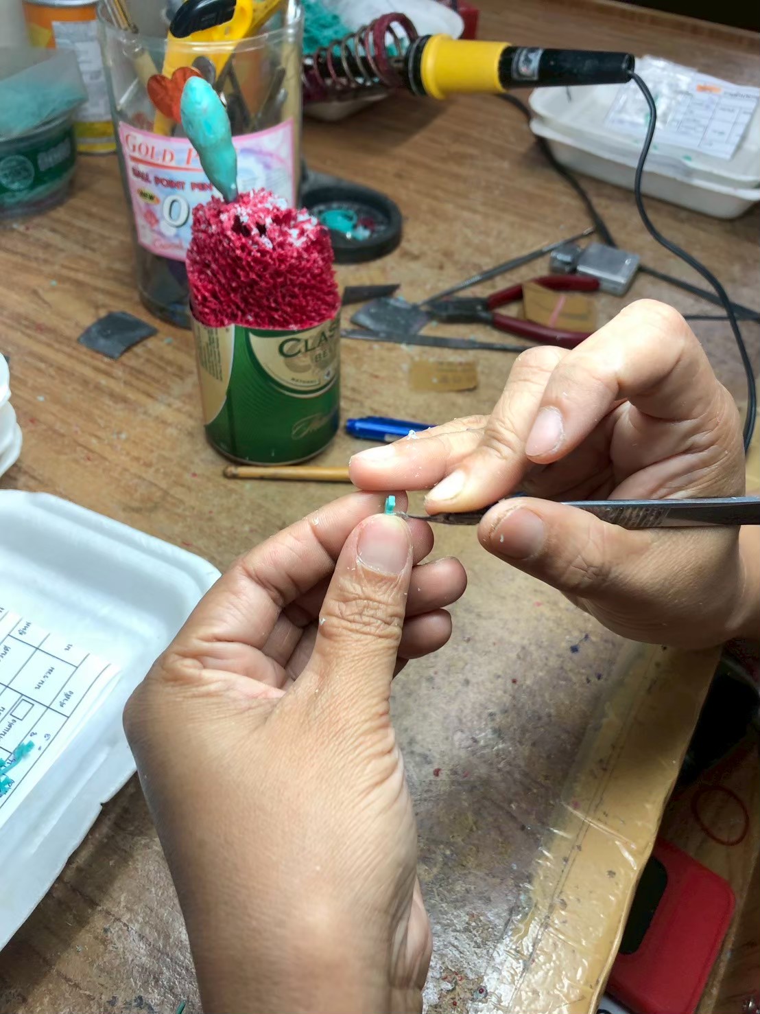 原型制作（ワックス型）